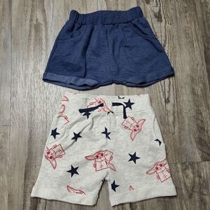 Boys
2 Pairs Shorts Star Wars Yoda 4T NEW